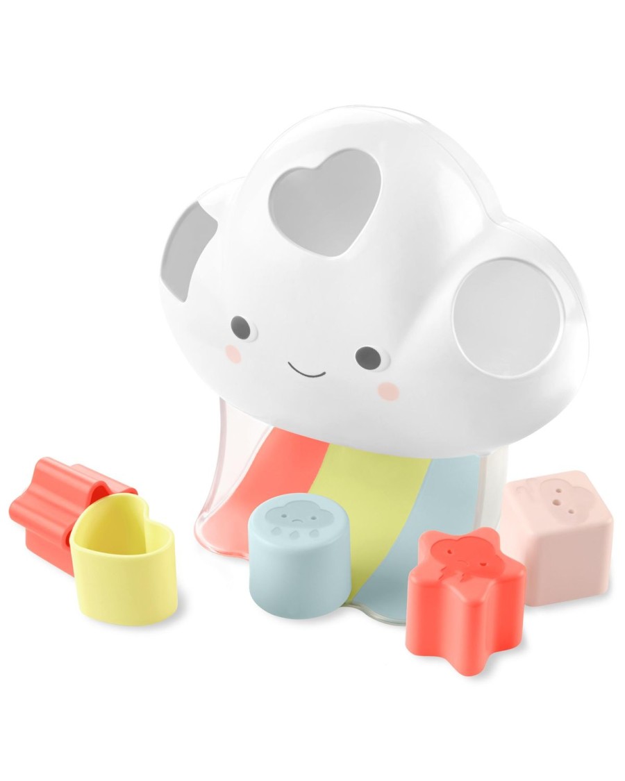 Speeltijd En Speelgoed Skip Hop | Zilveren Voering Cloud Feelings Shape Sorter Babyspeelgoed