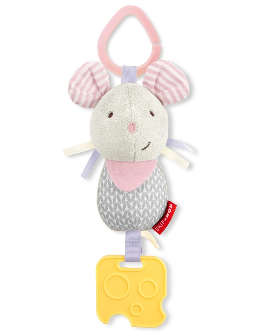 Baby Spullen Skip Hop | Bandana Buddies Chime & Bijtspeeltje - Muis