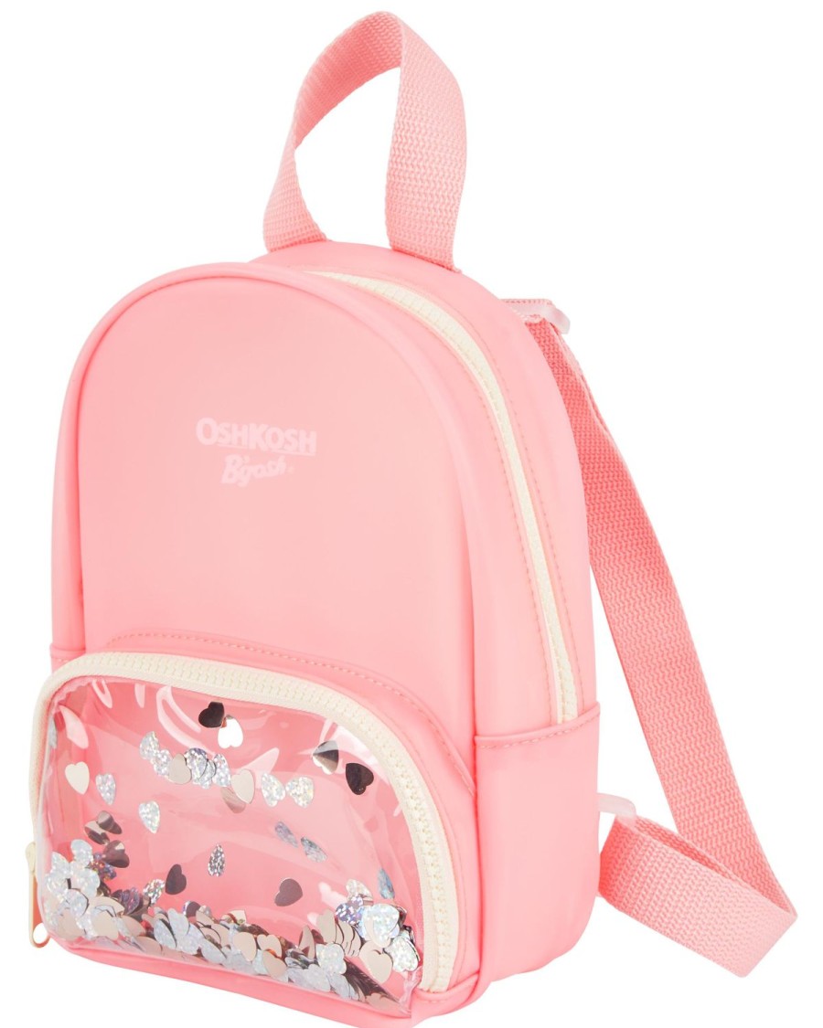 Kindertassen Skip Hop | Kid Oshkosh Roze Matte Mini-Rugzak