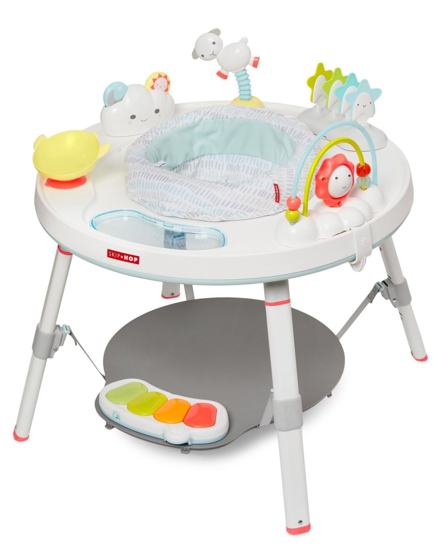 Baby Spullen Skip Hop | Silver Lining Cloud Baby'S View 3-Traps Activiteitencentrum