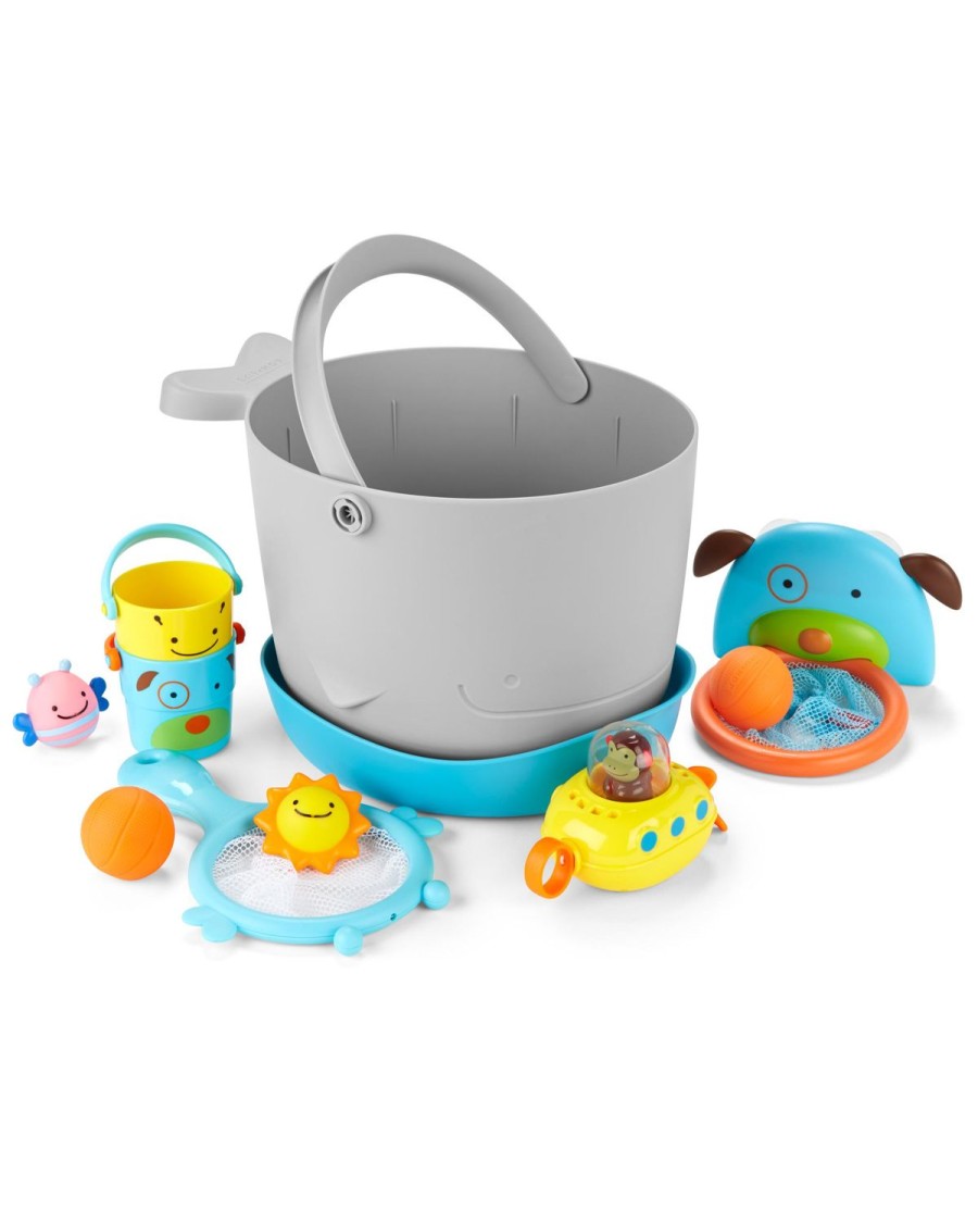 Baby Spullen Skip Hop | Moby Leuke Badspeelgoedemmer Cadeauset