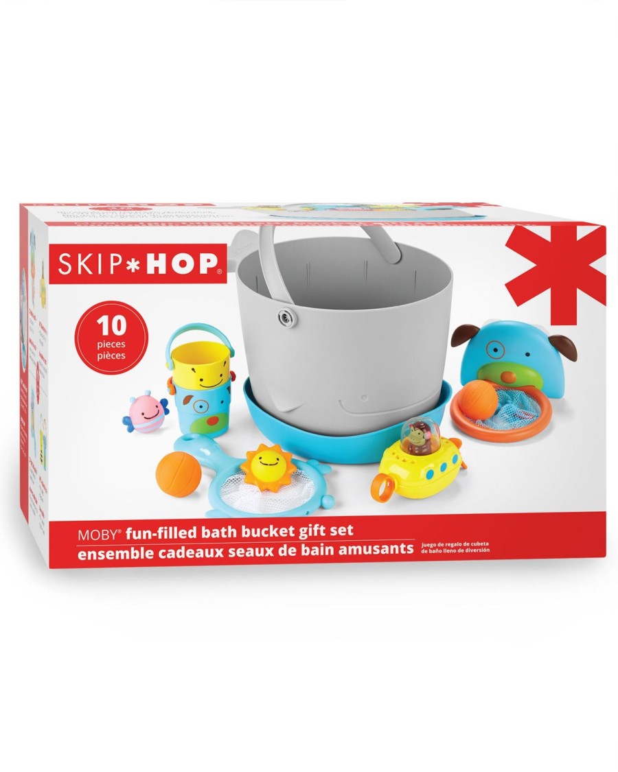 Baby Spullen Skip Hop | Moby Leuke Badspeelgoedemmer Cadeauset