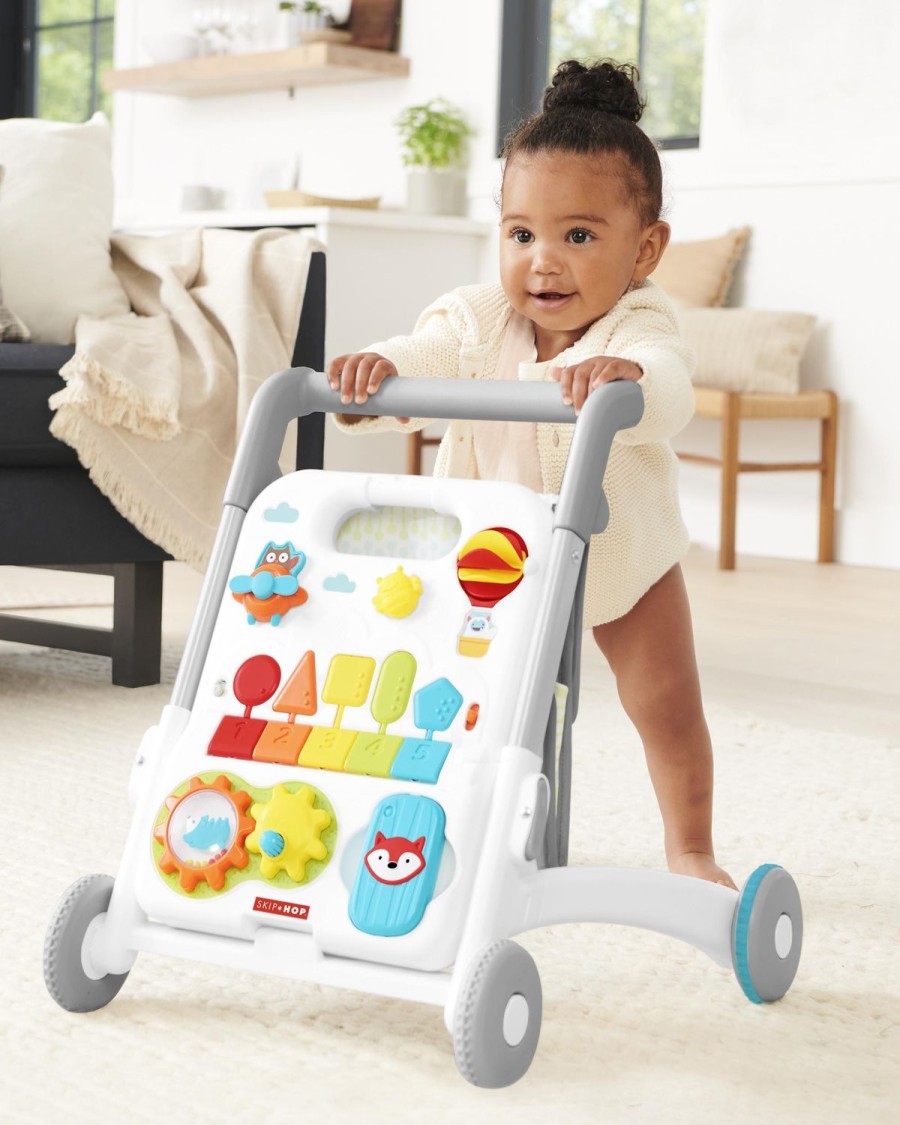 Speeltijd En Speelgoed Skip Hop | Explore & More 4-In-1 Meegroei-Activiteit Walker-Babyspeeltje