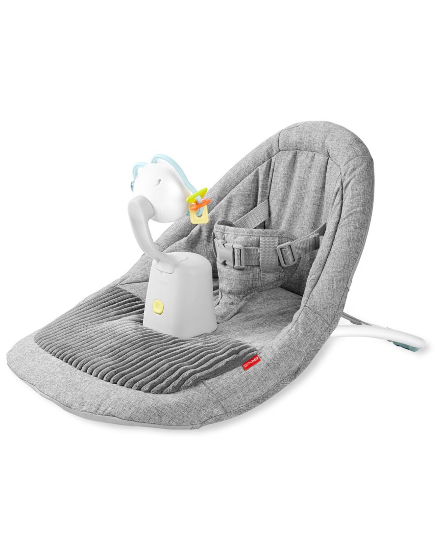 Baby Spullen Skip Hop | Zilverkleurige Voering Cloud Upright Activity Vloerstoel - Grijs