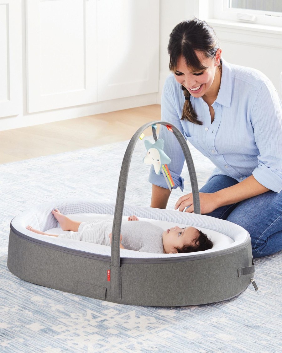 Baby Spullen Skip Hop | Speels Retreat Babynest - Grijs Melange